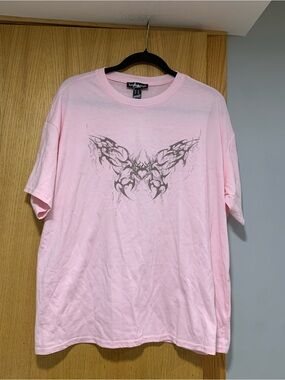 Streetwear Society Pink Graphic T-Shirt - Size XL